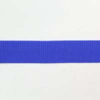 Тесьма эластичная  2 см полиэстр 76%, латекс 24% синий   